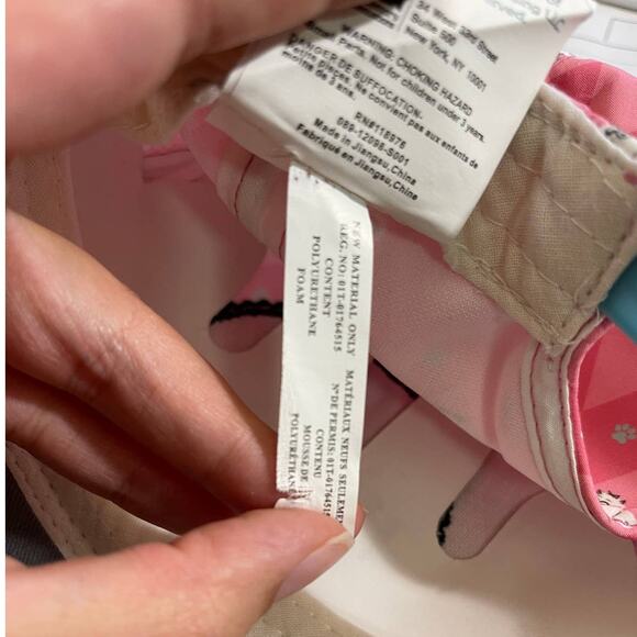 Secret Life Of Pets Girls Baseball Cap Snapback Hat Adjustable Pink Gray Kid NEW - Picture 7 of 9